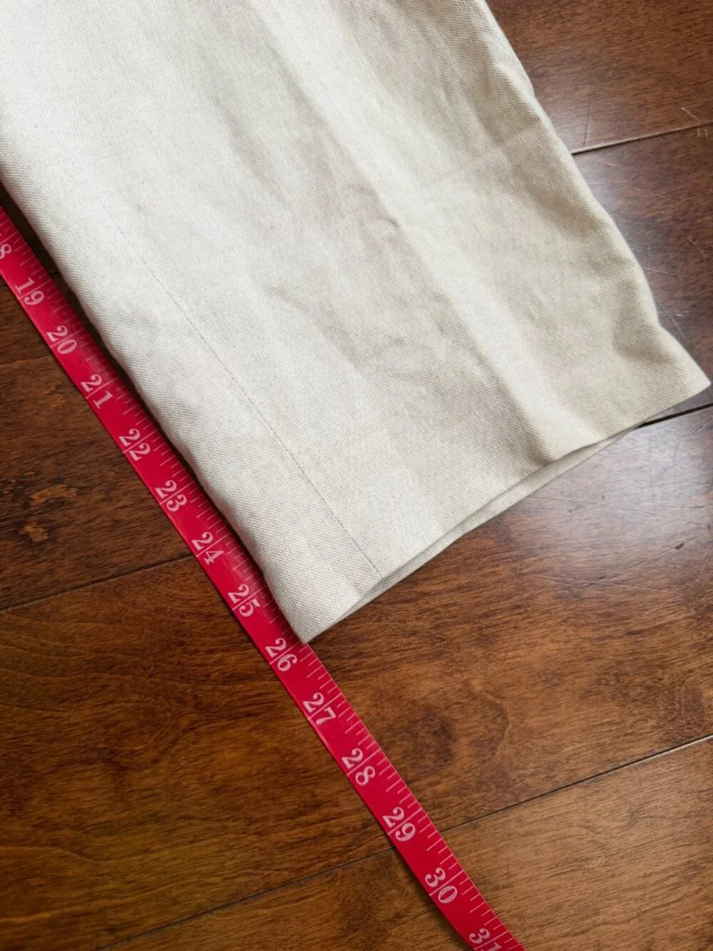 Slates by Levi Strauss & Co. Business Pants Size 32x30, Cream Linen